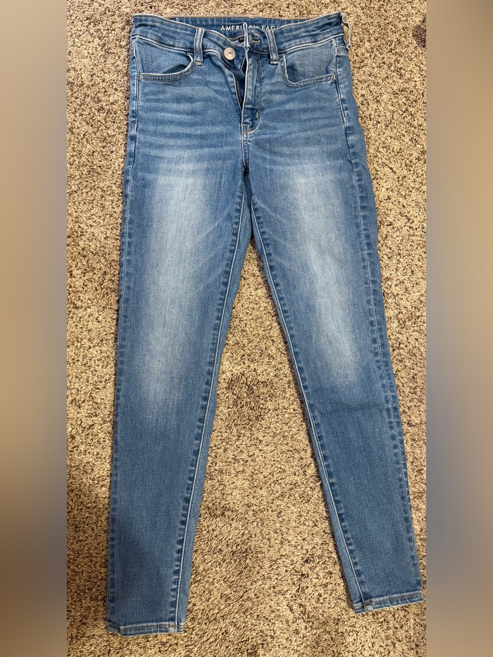 American Eagle Outfitters Light Blue Skinny Jeans